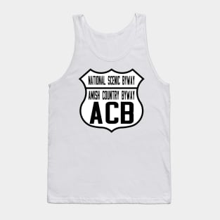 Amish Country Byway National Scenic Byway route shield Tank Top